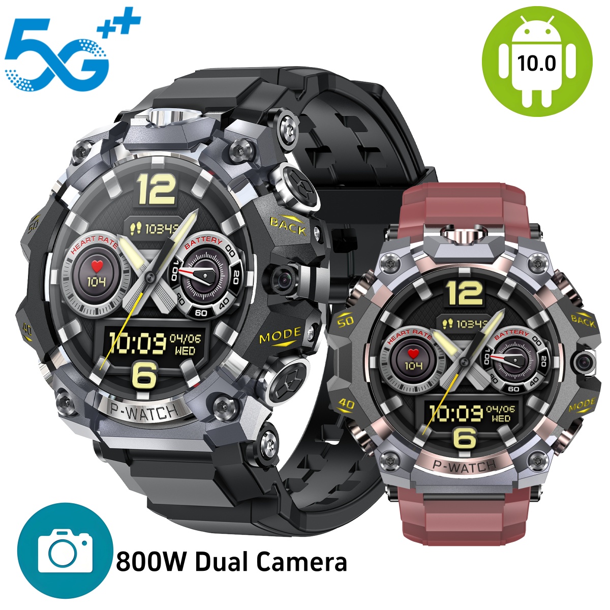 Q668 Smartwatch Android 10.0 1 - Seaweed Snack recension och pris