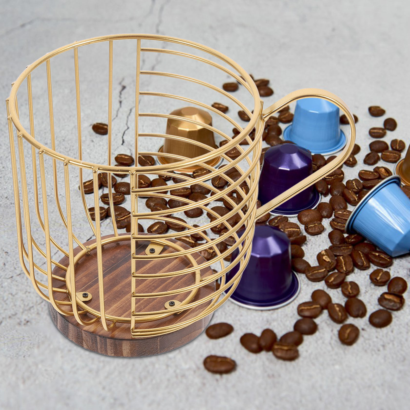 Coffee Organizer Storage Baske - Chocolate Snack recension och pris