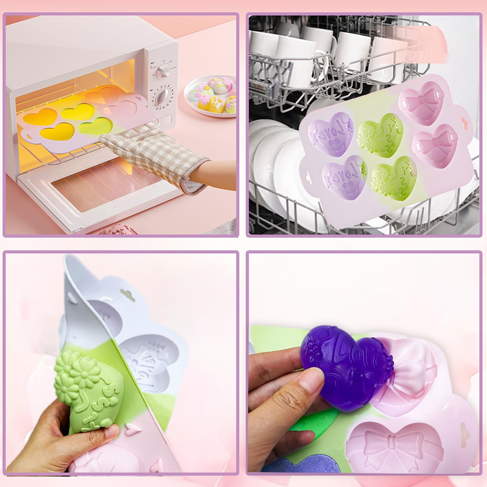 Heart Silicone Molds Chocolate - Gummy Candy recension och pris