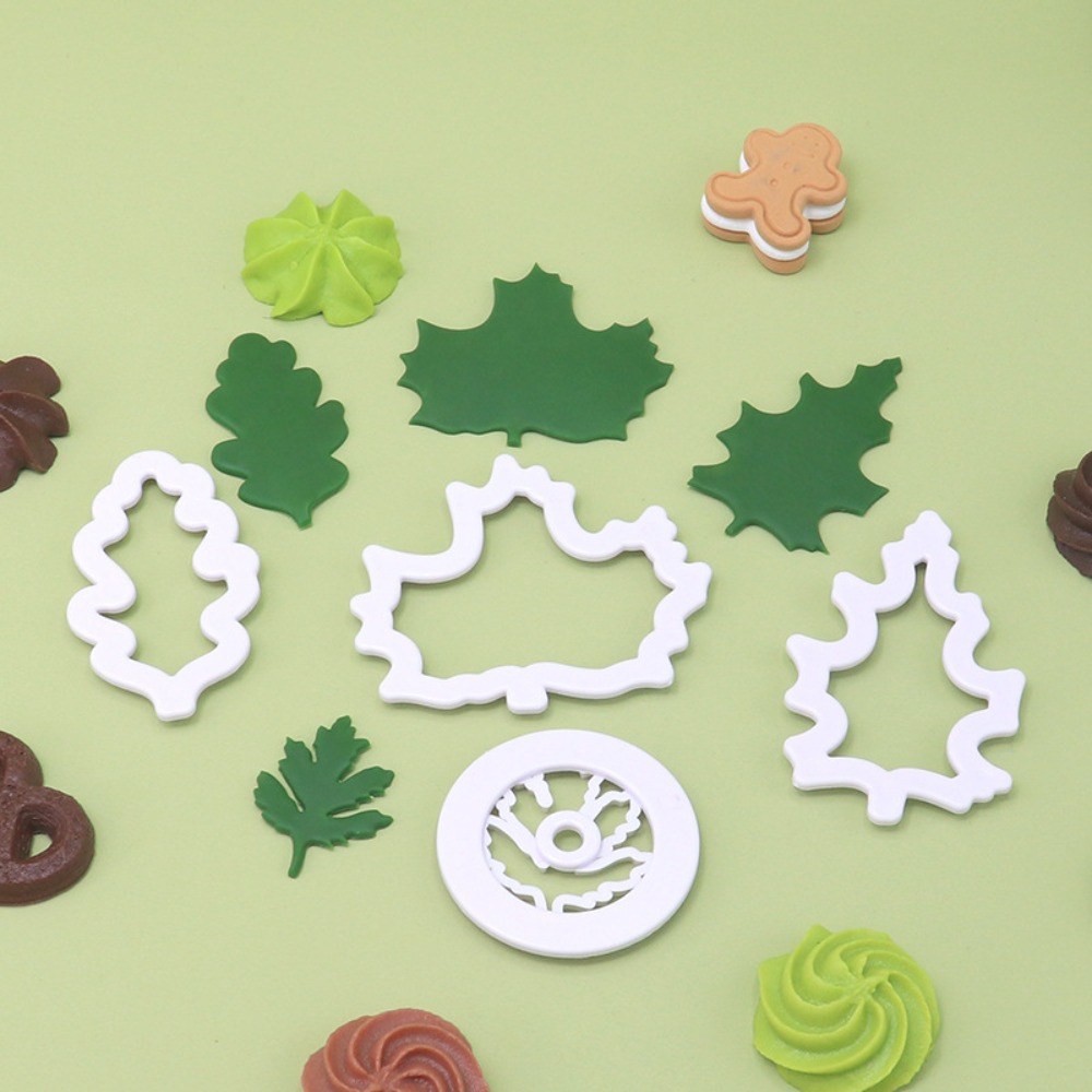 4Pcs Set Fall Leaf Cookie Cutt - Cookies Pack recension och pris