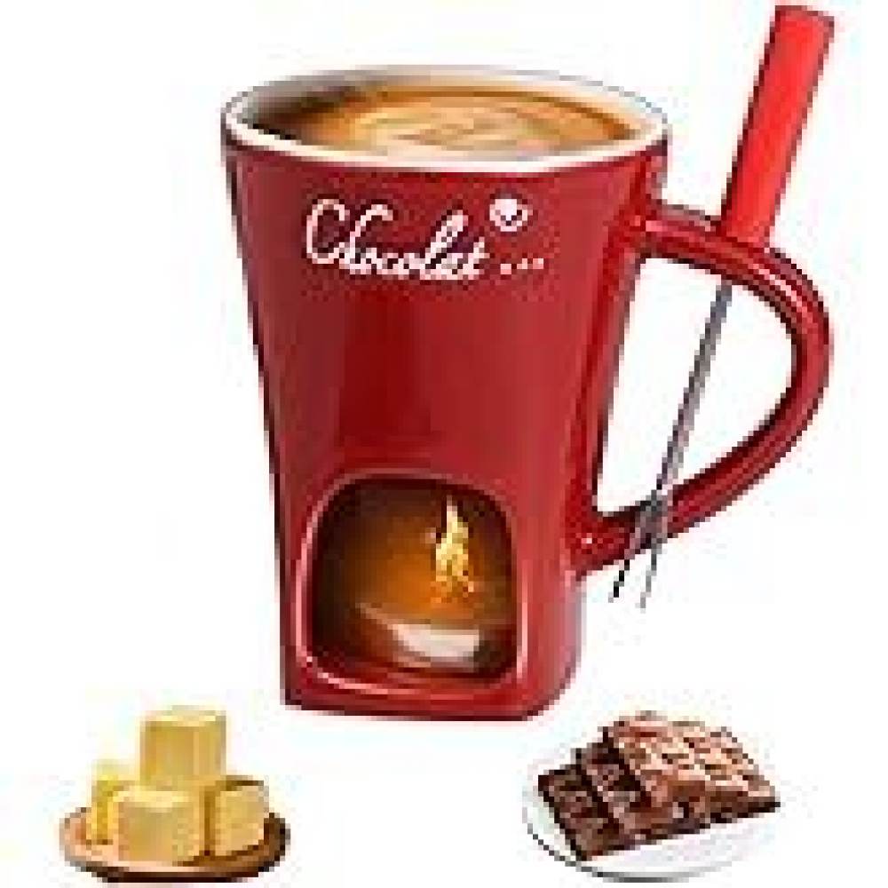 Ceramic Chocolate Fondue Mug C - Chocolate Snack recension och pris