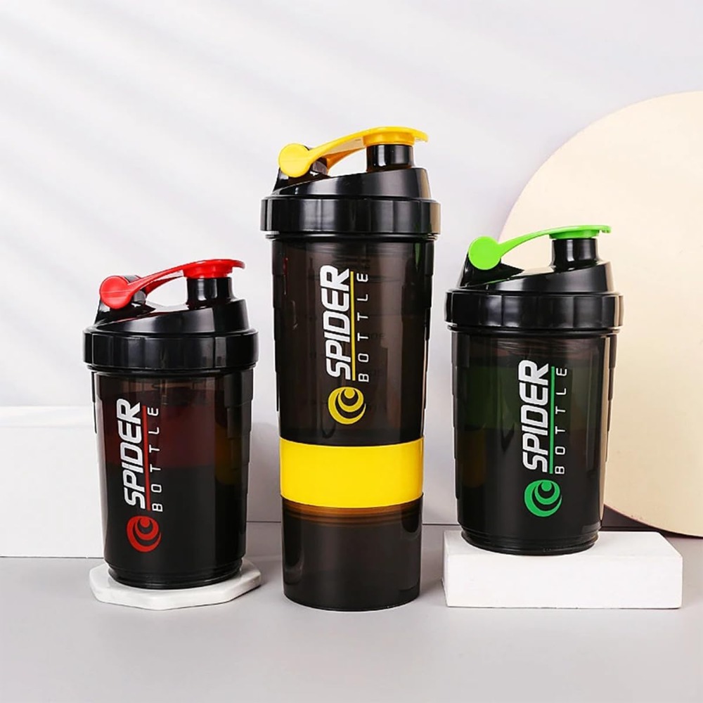 3 Layers Shaker Protein Bottle - Protein Bar recension och pris