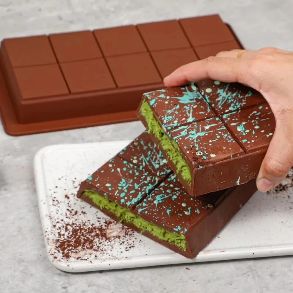 Silicone Chocolate Bar Mold Re - Protein Bar recension och pris