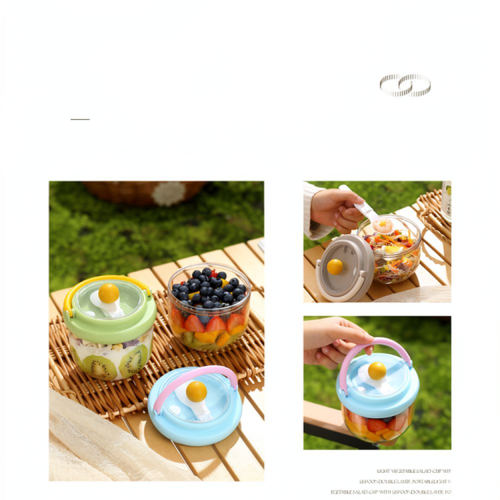 Ins Style Portable Salad Conta - Healthy Snacks Food recension och pris