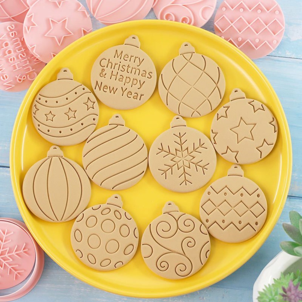 11Pcs Christmas Ornament Cooki - Cookies Pack recension och pris
