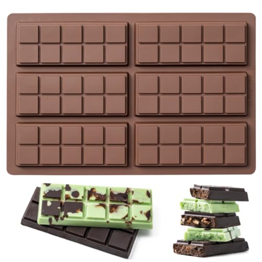Chocolate Bar Mold Non-Stick C - Chocolate Snack recension och pris