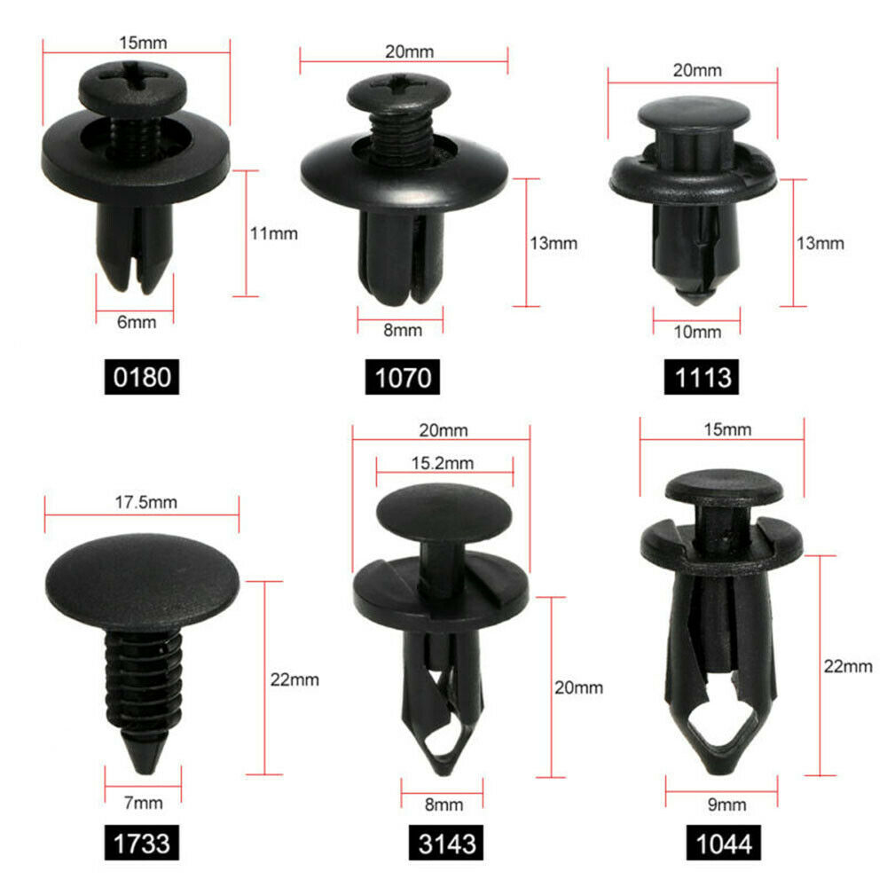 Fastener Clip Mixed Car Body P - Trail Mix recension och pris